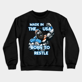 USA Wrestling Crewneck Sweatshirt